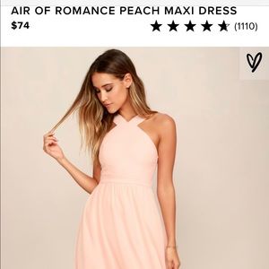 New With Tags Blush Long Dress